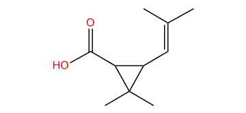 2,2-Dimethyl-3-(2-methyl-1-propenyl)-cyclopropanecarboxylic acid